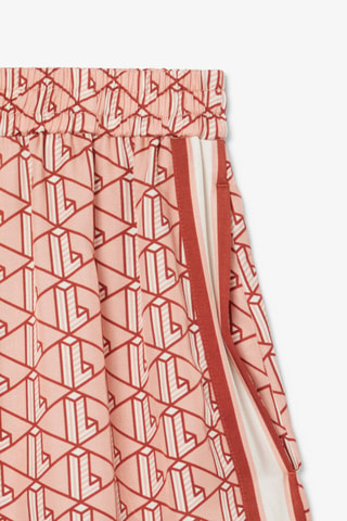Short - Rose et écru