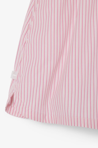 Short - Mauve et blanc