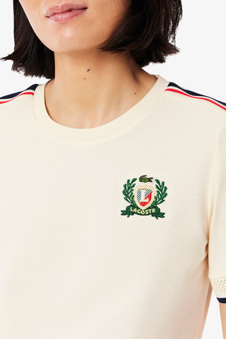T-shirt slim fit - Ecru