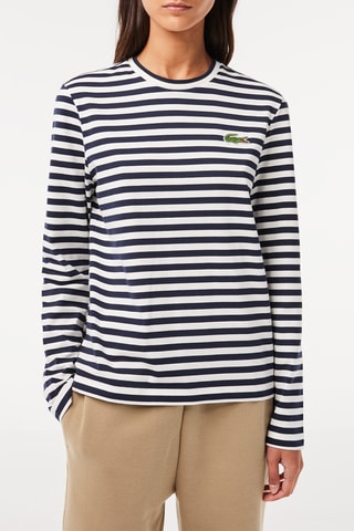 T-shirt - Bleu marine et blanc