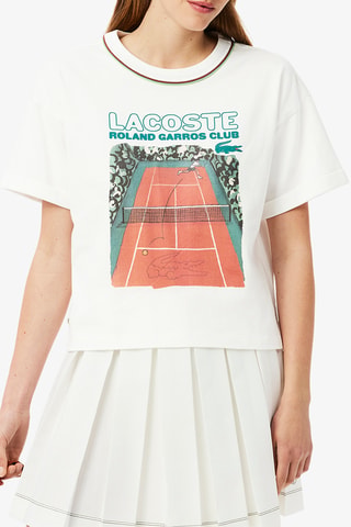 T-shirt Roland Garros - Blanc