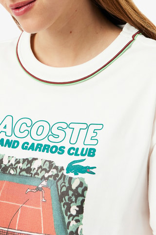 T-shirt Roland Garros - Blanc