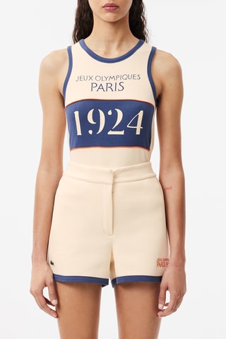 Débardeur Jeux Olympique Paris 1924 slim fit - Beige
