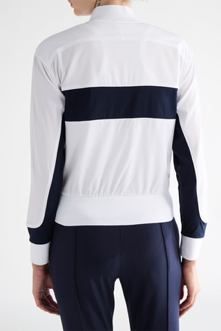 Blouson - Blanc et bleu marine