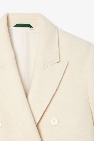 Manteau en laine - Ecru