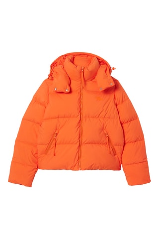 Doudoune à capuche relaxed fit - Orange
