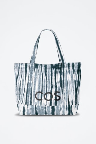 Tote bag tie and dye - Blu e bianco