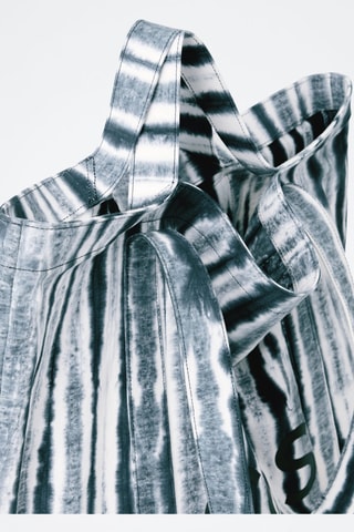 Tote bag tie and dye - Blu e bianco