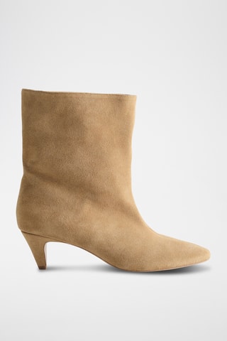 Stivaletti in pelle - Beige