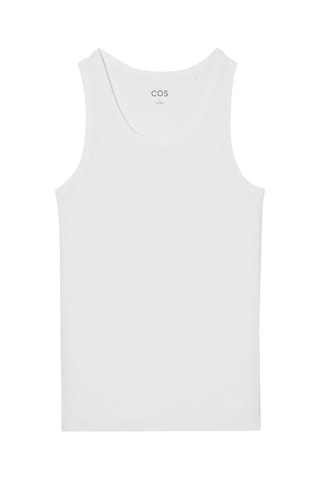 Canotta in cotone bio - Bianco