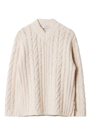 Maglia in lana - Beige