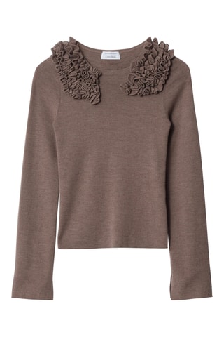Maglia in lana - Beige