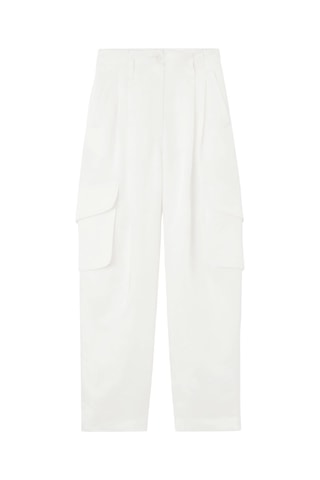 Pantaloni cargo - Bianco