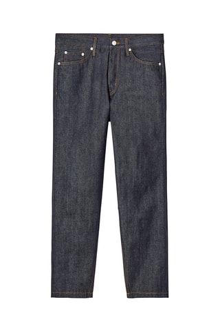Jeans relaxed in cotone bio - Blu scuro