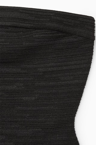 Top bustier - Nero