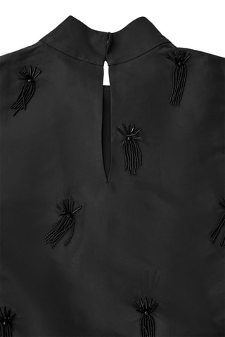Abito a trapezio regular - Nero