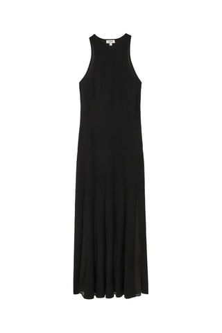 Abito lungo regular - Nero