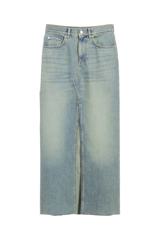 Gonna lunga in jeans - Azzurro
