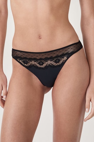Tanga Attitude - Zwart