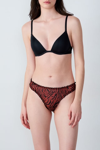 3 Bloomer Tanga's - Zwart