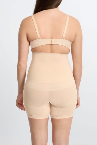 Afslankend Broekje met Hoge Taille Control - Beige
