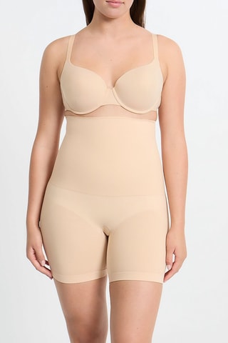 Afslankend Broekje met Hoge Taille Control - Beige
