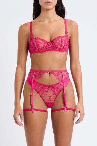Jarretelgordel Mascarade - Fuchsia