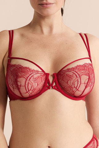 Beha Vertige - Rood - N°9 Balconnet