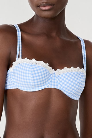 Beha Coquette - Hemelsblauw - N°9 Balconnet