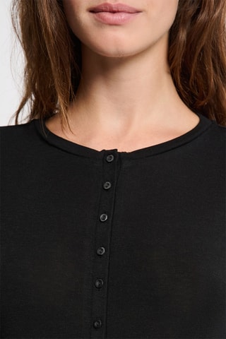 Wollen Bodysuit Warm Wool - Zwart