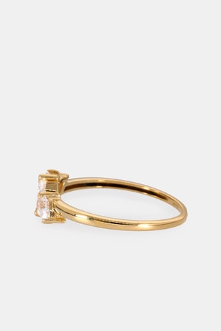Bague - Or jaune 18 carats
