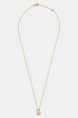 Collier - Or jaune 18 carats et diamant