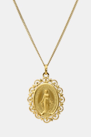 Pendentif Vierge - Or jaune