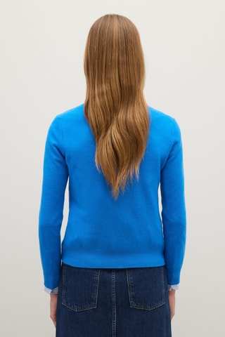 Camisola em lã - Azul