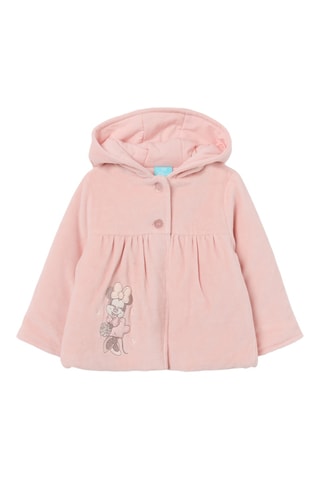 Casaco com capuz Minnie Disney - Rosa