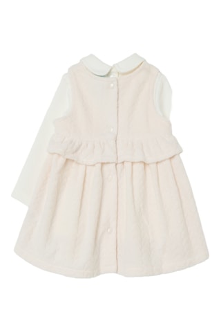 T-shirt e vestido - Bege