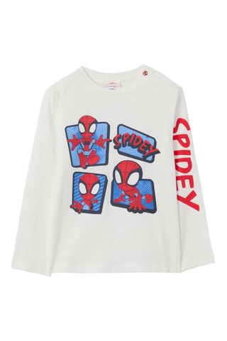T-shirt Spider-Man Os Vingadores Marvel - Branco