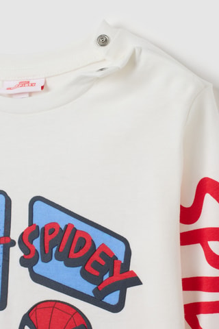 T-shirt Spider-Man Os Vingadores Marvel - Branco