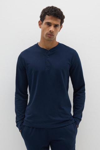 Pijama - Azul-marinho