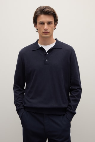 Polo - Azul-marinho