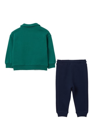 Polo e calças de treino - Verde