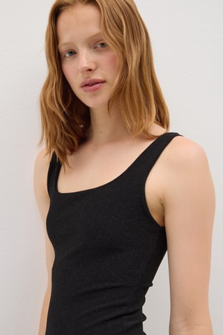 Vestido sem mangas - Preto