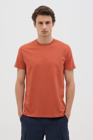 T-shirt - Laranja-escuro