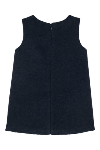 Vestido sem mangas - Azul-marinho