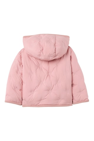 Casaco com capuz - Rosa