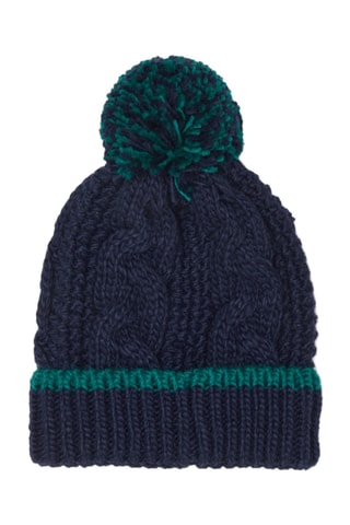 Gorro - Azul e verde