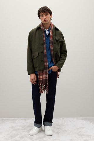 Casaco em lã - Caqui