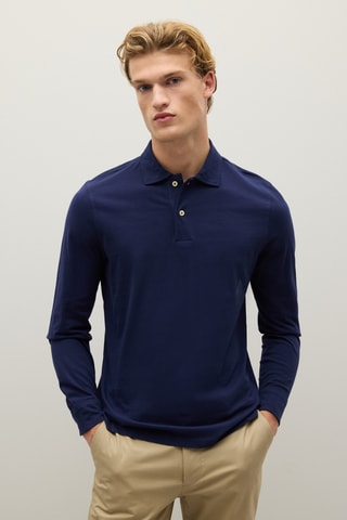 Polo - Azul-escuro