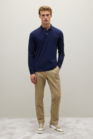 Polo - Azul-escuro