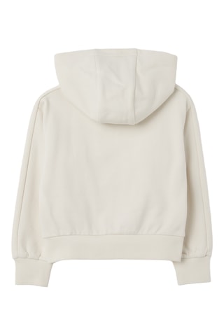 Camisola com capuz - Bege